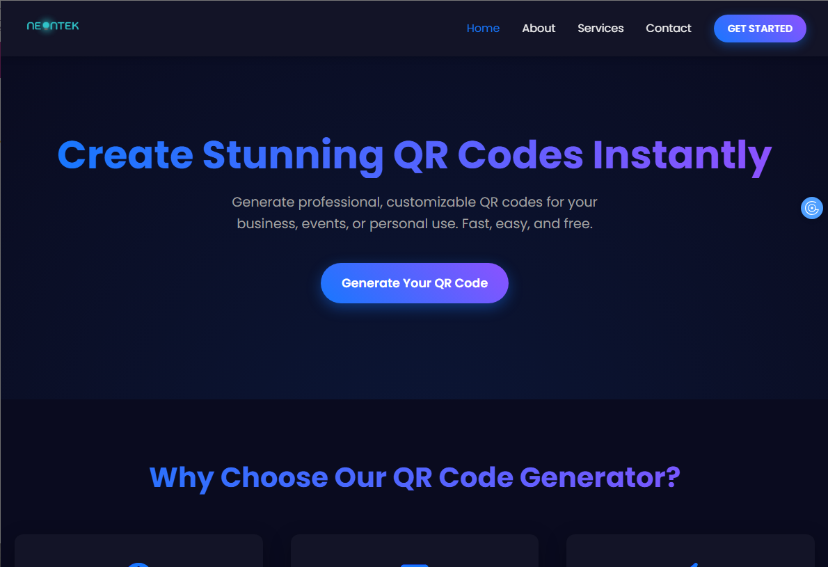QR Generator Screenshot 1